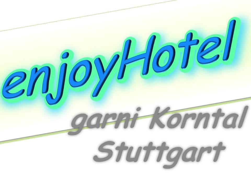 Enjoyhotel Garni Korntal Stuttgart B&B Eksteriør billede