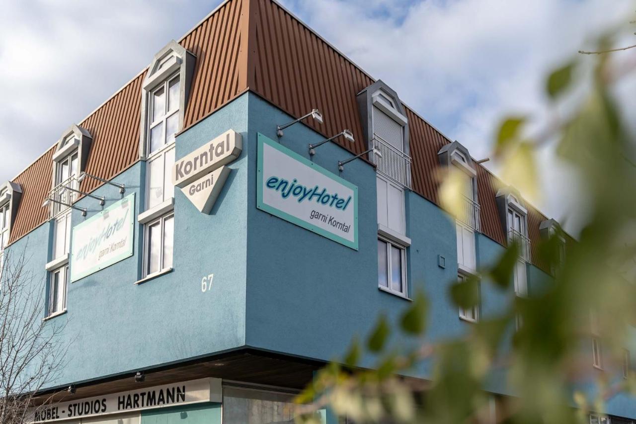 Enjoyhotel Garni Korntal Stuttgart B&B Eksteriør billede